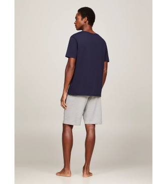 Tommy Hilfiger T-shirt en coton pur marine