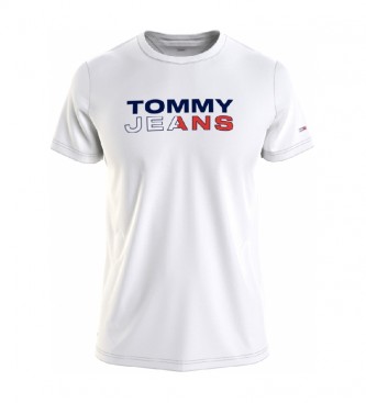 Tommy Hilfiger T-shirt graphique essentiel blanc 