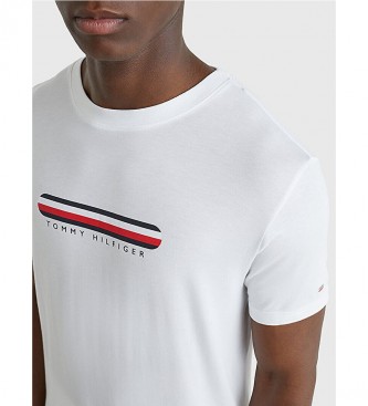 Tommy Hilfiger T-shirt Signature blanc
