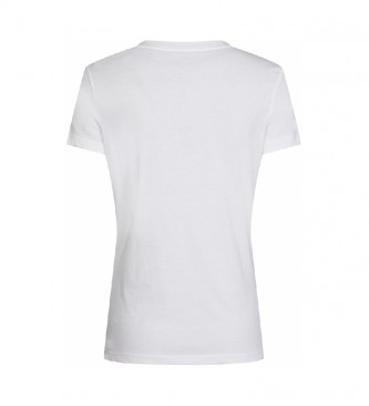 Tommy Hilfiger Camiseta Heritage V-Neck blanco