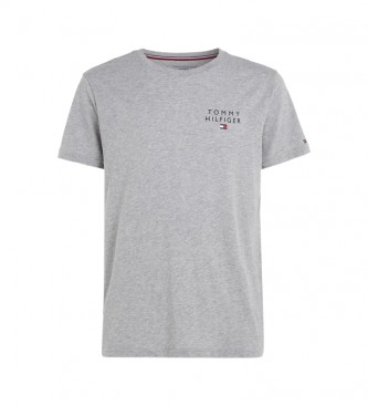 Tommy Hilfiger T-shirt grigia con logo