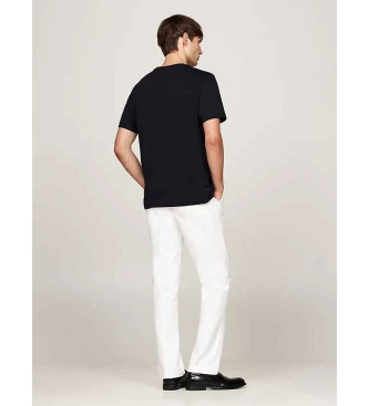 Tommy Hilfiger T-shirt com logtipo azul-marinho