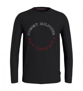 Tommy Hilfiger T-shirt Monotype Roundle black