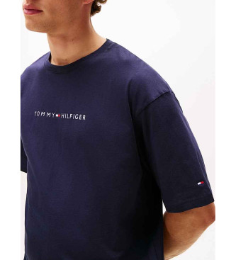 Tommy Hilfiger Originalna majica z modrim logotipom 