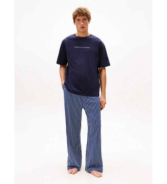 Tommy Hilfiger Originalna majica z modrim logotipom 