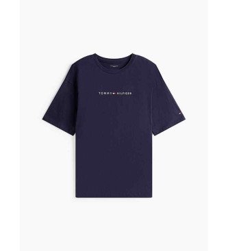 Tommy Hilfiger Originalna majica z modrim logotipom 