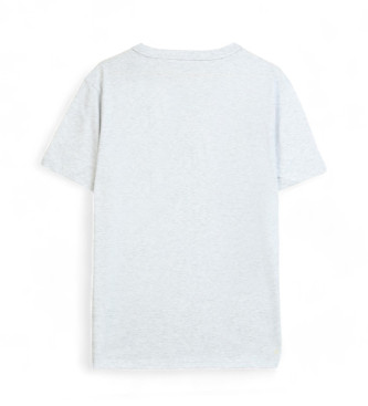 Tommy Hilfiger T-shirt originale con logo grigio