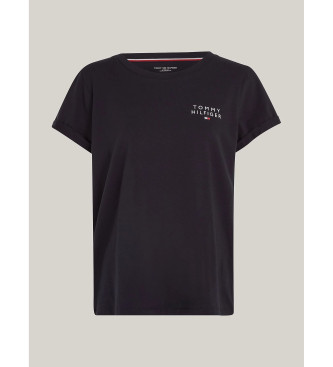 Tommy Hilfiger T-shirt original avec logo bleu marine