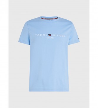 Tommy Hilfiger T-shirt azul de corte justo