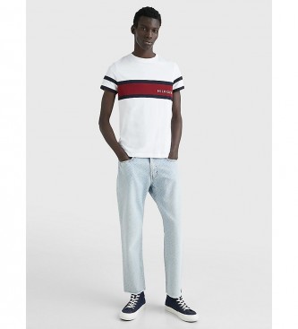 Tommy Hilfiger Slim Block T-Shirt White