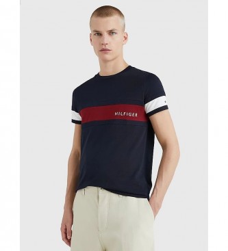 Tommy Hilfiger Slim Block T-Shirt Navy