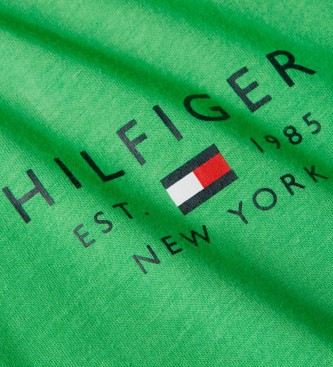 Tommy Hilfiger Slim Logo T-shirt green