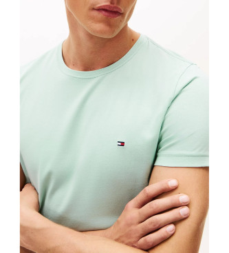 Tommy Hilfiger T-shirt slim verde claro