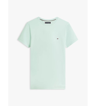 Tommy Hilfiger T-shirt slim verde claro