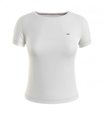 Tommy Hilfiger Camiseta Soft Jersey branca 