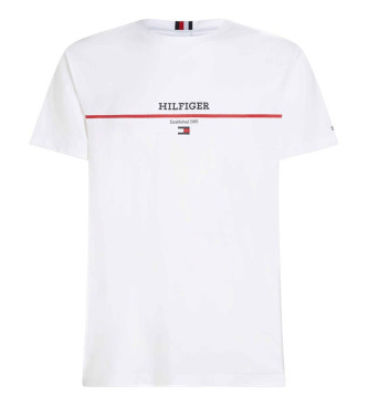 Tommy Hilfiger T-shirt  rayures blanc