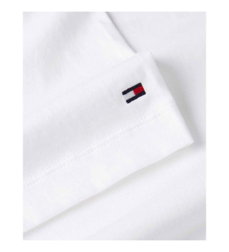 Tommy Hilfiger Stribet T-shirt hvid