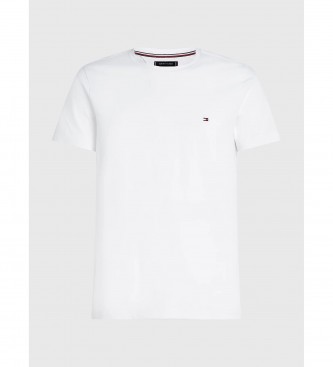 Tommy Hilfiger TH Flex slim fit T-shirt white