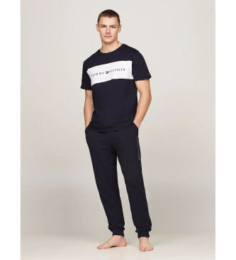 Tommy Hilfiger TH Original T-shirt med navy blokdesign