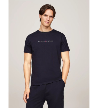 Tommy Hilfiger T-shirt TH Original com logtipo azul-marinho