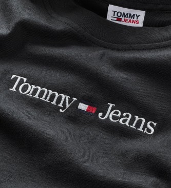Tommy Jeans Tjm T-shirt clássica preta