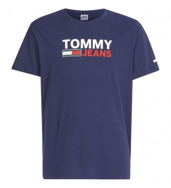 Tommy Jeans T-shirt Tjm Corp Logo navy
