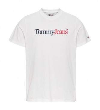 Tommy Jeans Tjm Reg Essential Multi T-shirt branca