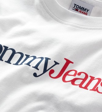 Tommy Jeans Tjm Reg Essential Multi T-shirt branca