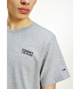 Tommy Hilfiger Camiseta TJM Regular Corp Logo C Neck gris