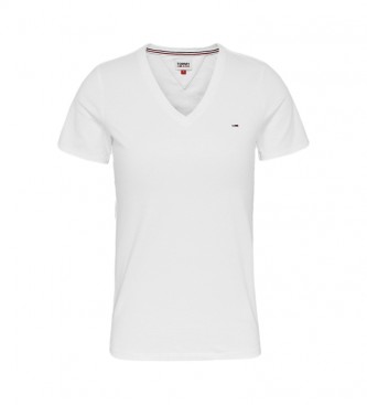 Tommy Jeans TJW T-Shirt Skinny Blanc