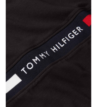 Tommy Hilfiger Rundhals-T-Shirt mit schwarzem Logo