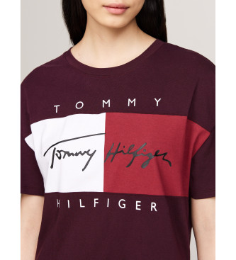 Tommy Hilfiger Camicia da notte marrone per la casa