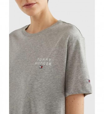 Tommy Hilfiger Camisa de noite Original cinzenta