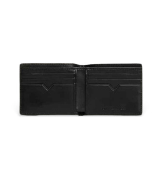 Tommy Hilfiger Petit porte-documents d'entreprise en cuir noir