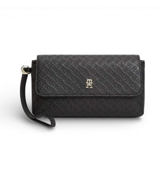 Tommy Hilfiger Hilfiger Icon Flap Handbag Black