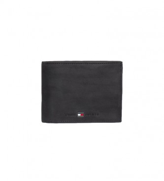 Tommy Hilfiger Johnson CC leather wallet black -13x9.5x3cm