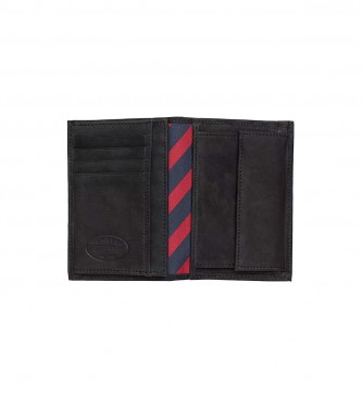 Tommy Hilfiger Cartera de Piel Vertical negro