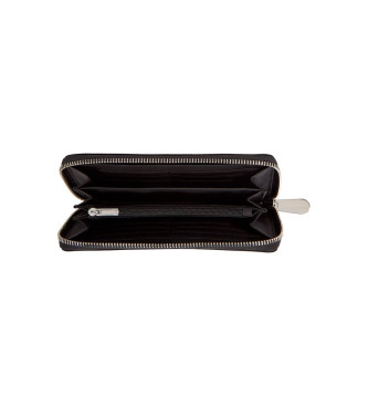 Tommy Hilfiger Grand portefeuille avec fermeture  glissire noir
