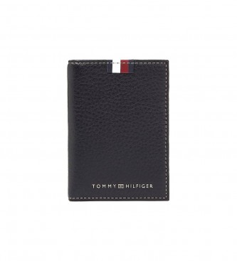 Tommy Hilfiger Premium leather wallet with black ribbon