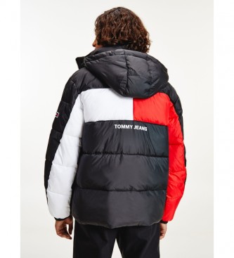 Tommy Hilfiger Quilted Jacket with Logo black
