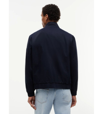 Tommy Hilfiger Giacca Harrington con cerniera e logo blu navy
