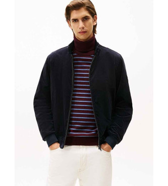 Tommy Hilfiger Casaco Harrington em bombazina azul-marinho