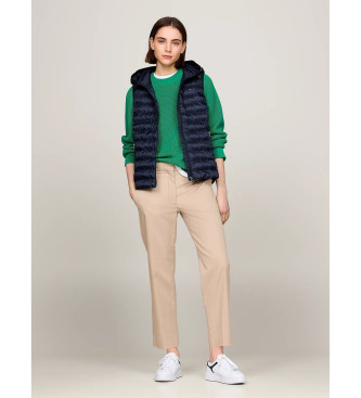 Tommy Hilfiger Gilet imbottito in piuma blu scuro