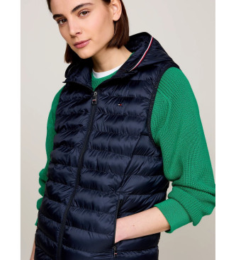 Tommy Hilfiger Gilet imbottito in piuma blu scuro