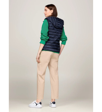 Tommy Hilfiger Gilet imbottito in piuma blu scuro