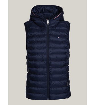 Tommy Hilfiger Gilet imbottito in piuma blu scuro