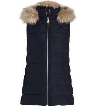 Tommy Hilfiger Navy vest met capuchon