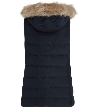 Tommy Hilfiger Navy vest met capuchon