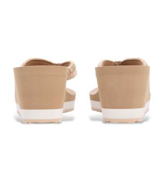 Tommy Hilfiger Dalya beige flip flops