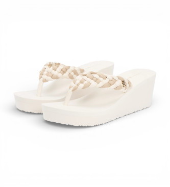 Tommy Hilfiger Tongs beiges Dalya